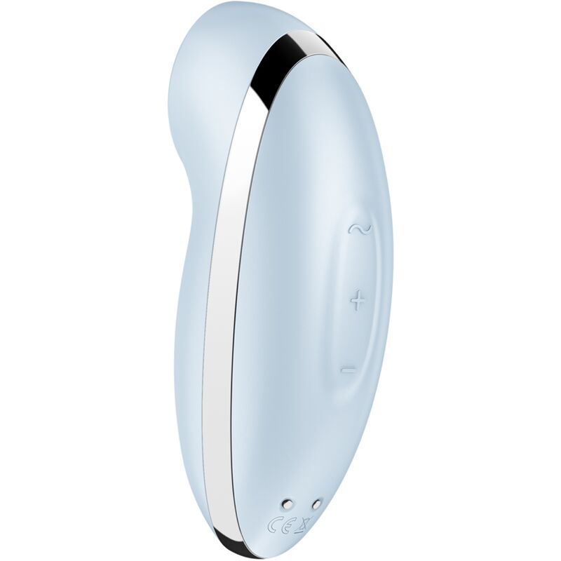 SATISFYER - TAP & CLIMAX 2 VIBRATOR & STIMULATOR BLAUW