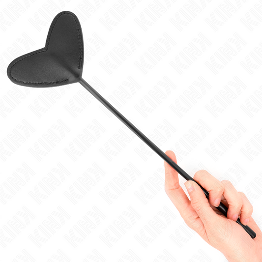 KINK - ZWART HARTVORMIG PALET 33 X 10 CM