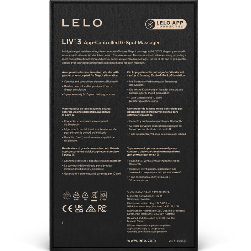 LELO - LIV™ 3 G-SPOT STIMULATOR PAARS