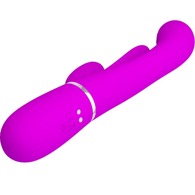 PRETTY LOVE - SHANIA TRIPLE KONIJN VIBRATOR MULTIFUNCTIONEEL ROZE