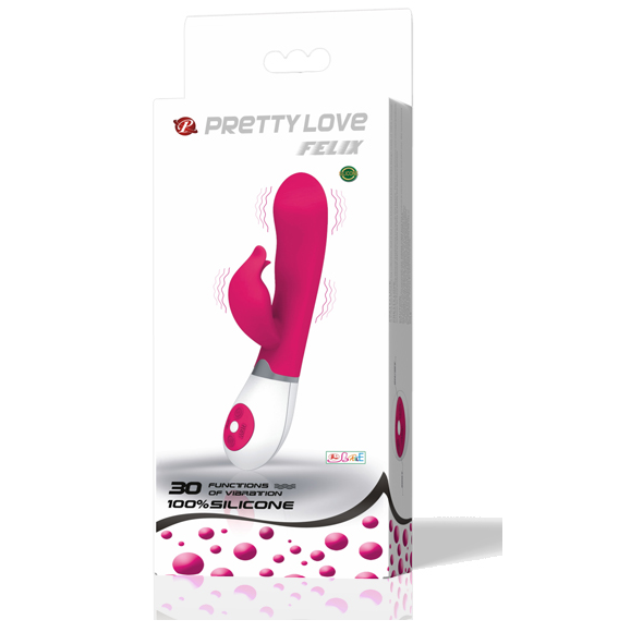 PRETTY LOVE - FLIRTATION VIBRATOR MET FELIX STIMULATOR
