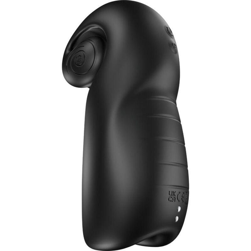 SNAIL VIBE - EVO FOR HIM MANNELIJKE MASTURBATOR SLIDE NROLL ZWART