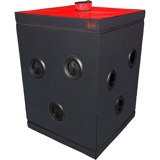 SECRET DOME - KINK CLUB CABIN SCANDALE ZWART & ROOD