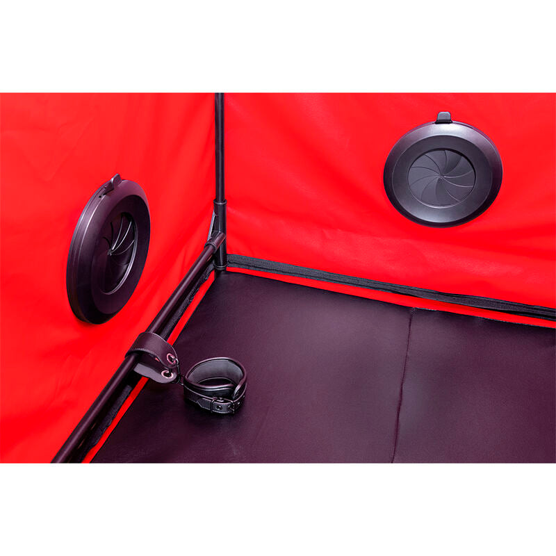 SECRET DOME - KINK CLUB CABIN SCANDALE ZWART & ROOD