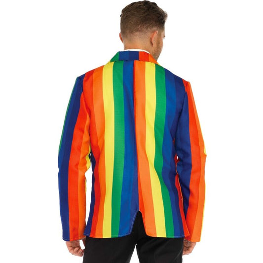 LEG AVENUE - BLAZER + STROPDAAS REGENBOOG S