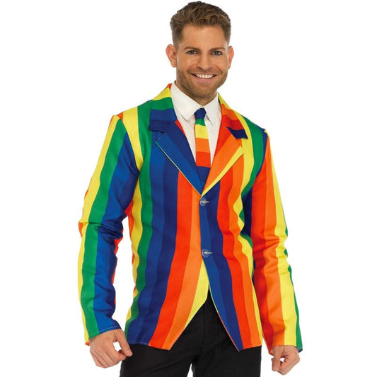 LEG AVENUE - BLAZER + STROPDAAS REGENBOOG S