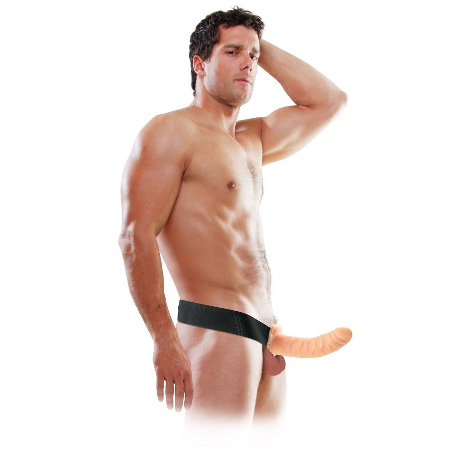 FETISH FANTASY SERIES - 19 CM HOLLE STRAP-ON NATUURLIJK