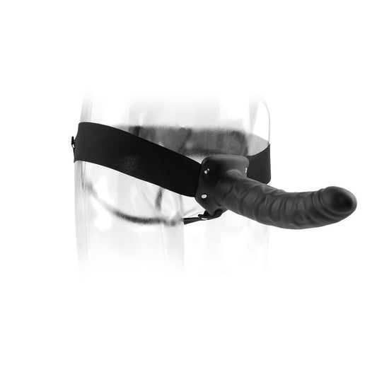 FETISH FANTASY SERIES - 19 CM HOLLE STRAP-ON ZWART