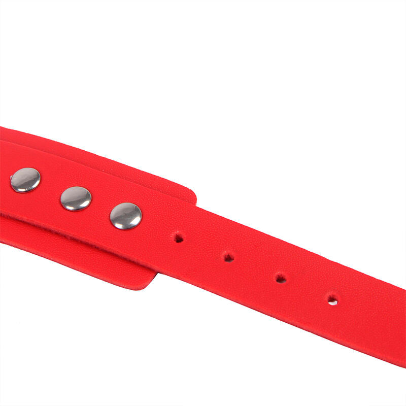 SUBBLIME - 953706 HANDBOEIEN MET BONDAGE RIEM ROOD EEN MAAT
