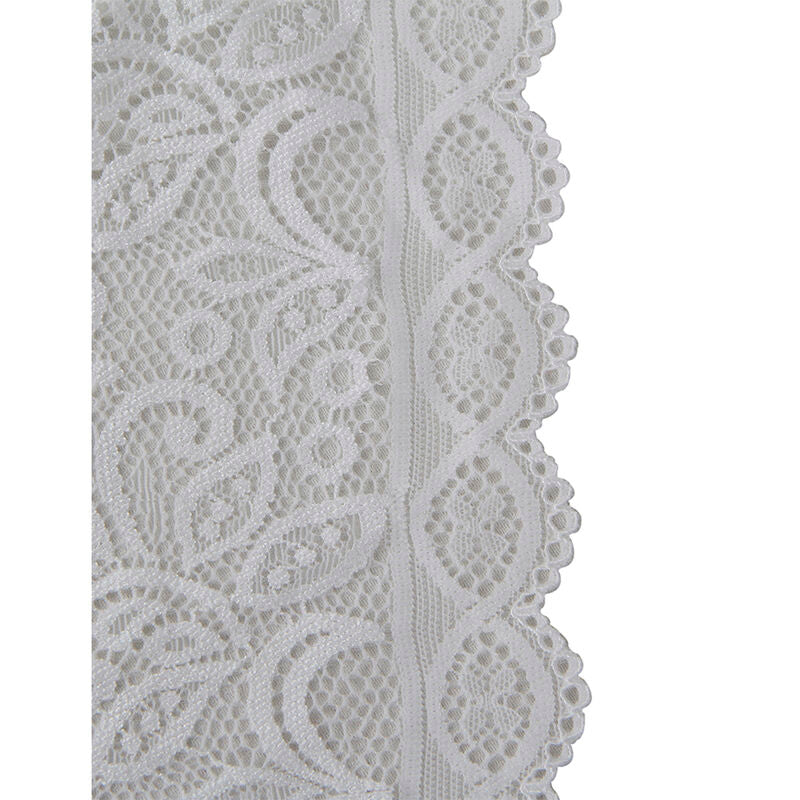 SUBBLIME - 953850 KANTEN BODYSUIT WIT S/M