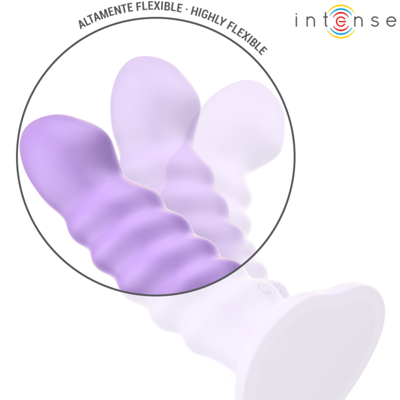 INTENSE - BRENDA VIBRATOR MAAT M SPIRAAL DESIGN 10 TRILLINGEN PAARS AFSTANDSBEDIENING