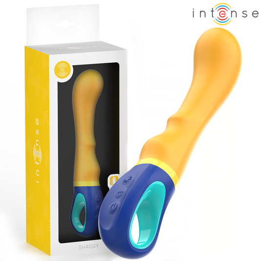 INTENSE - SHAGGY G-PLEK VIBRATOR GEEL