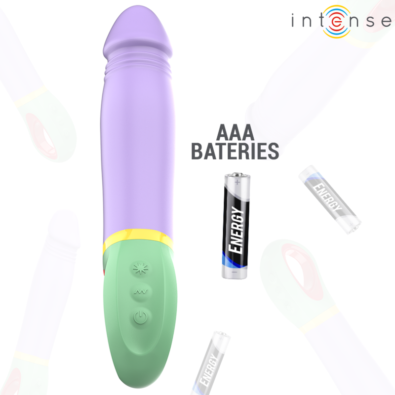 INTENSE - VELMA KLASSIEKE PAARSE VIBRATOR