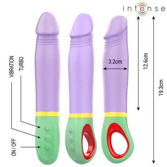 INTENSE - VELMA KLASSIEKE PAARSE VIBRATOR