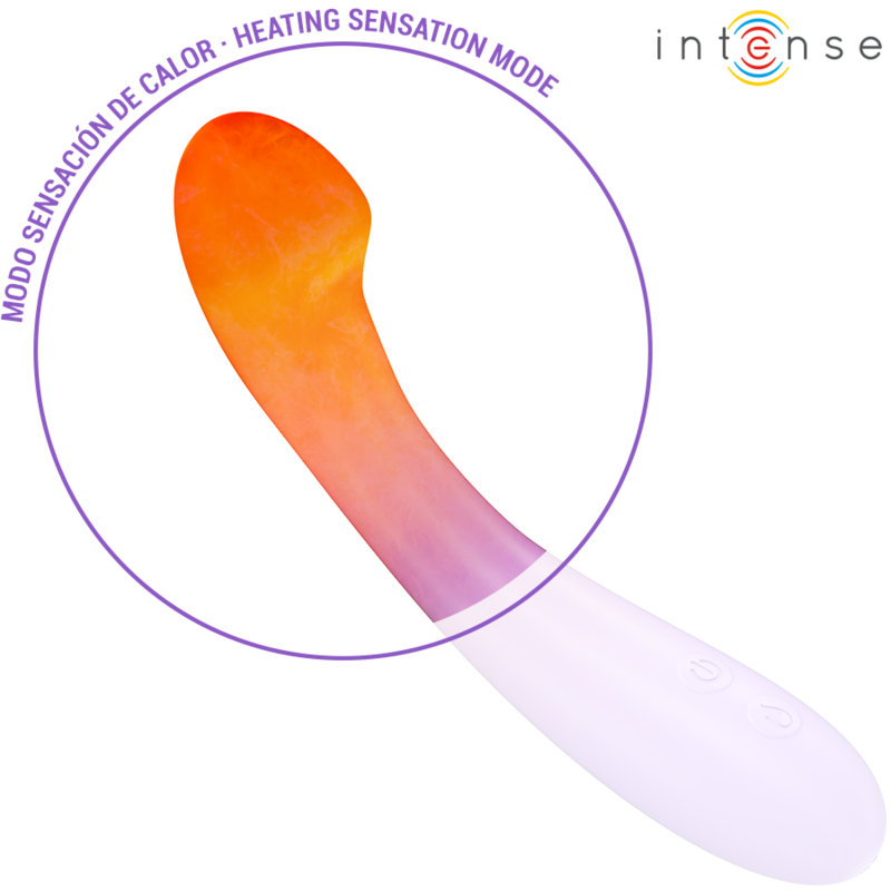 INTENS - BECKY VIBRATOR 19 CM VERWARMBAAR 7 TRILLINGEN PAARS