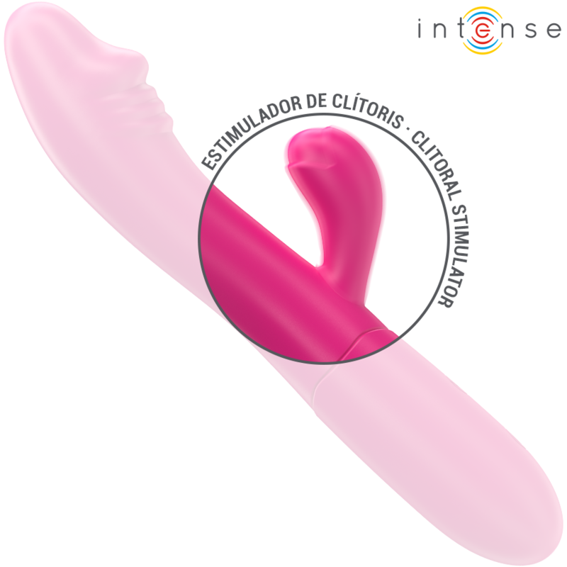 INTENSE - IVY FLEXIBELE VIBRATOR 10 TRILLINGEN MET STIMULERENDE TONG ROZE