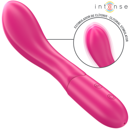 INTENSE - LISETTE VIBRATOR 19 CM FLEXIBEL 10 TRILLINGEN ROZE