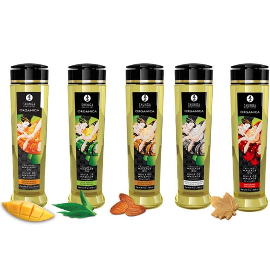 SHUNGA - BIOLOGISCHE MASSAGEOLIE MANGO 240 ML