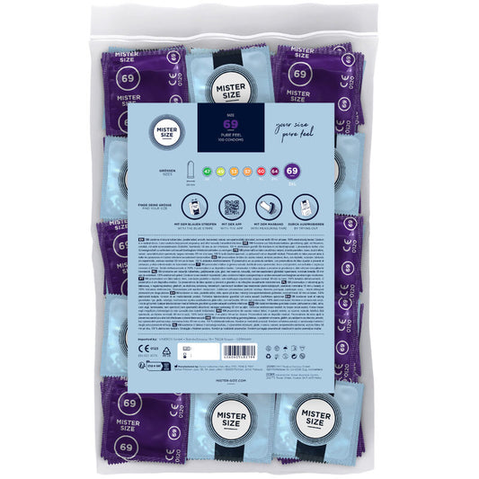 MISTER SIZE - CONDOMS MAAT XXXL 69 MM (100 STUKS)