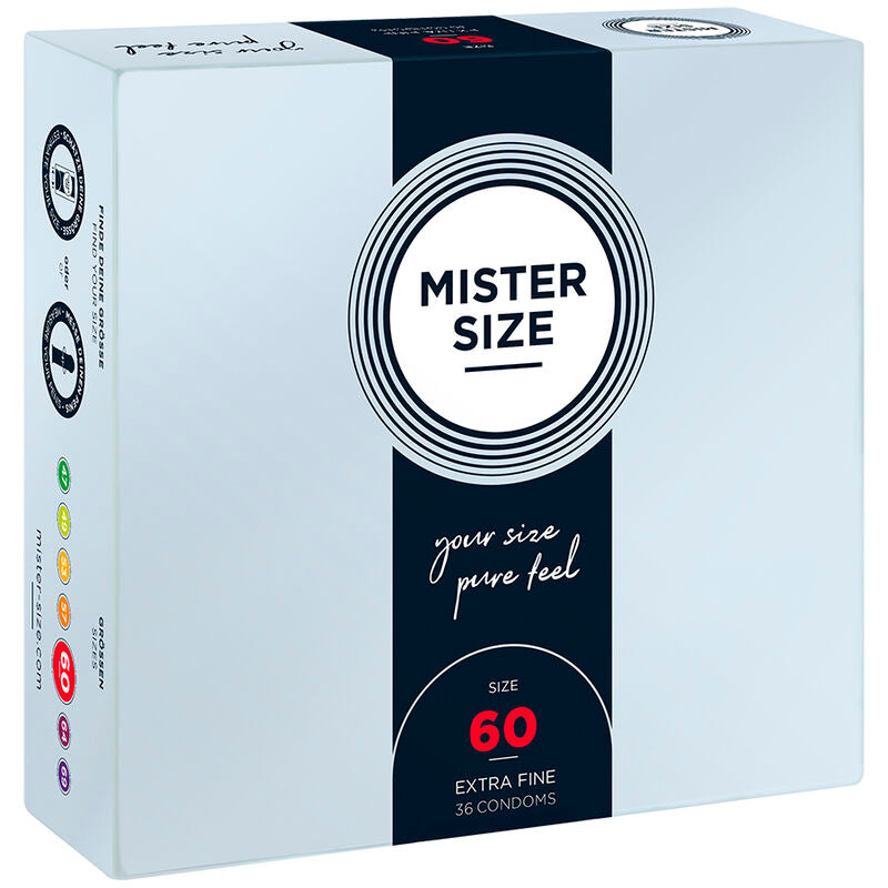 MISTER SIZE - CONDOOMMAAT XL 60 MM (36 STUKS)