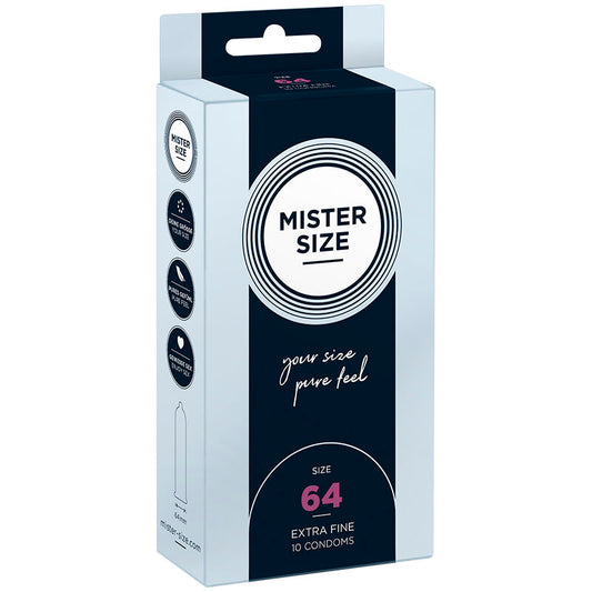 MISTER SIZE - CONDOMS MAAT XXL 64 MM (10 STUKS)