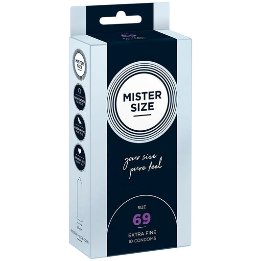 MISTER SIZE - CONDOMS MAAT XXXL 69 MM (10 STUKS)