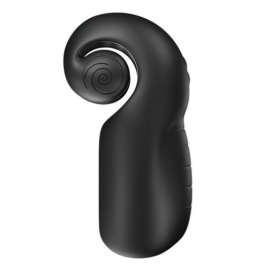 SNAIL VIBE - EVO FOR HIM MANNELIJKE MASTURBATOR SLIDE NROLL ZWART