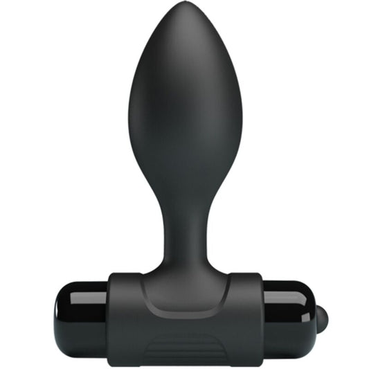 PRETTY LOVE - VIBRA BUTT 10 TRILLINGEN ANAALPLUG ZWART