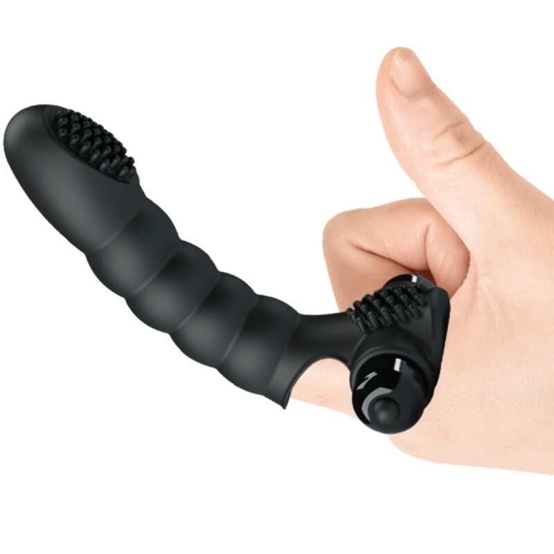 PRETTY LOVE - ALEXANDER VINGERVIBRATOR 10 TRILLINGEN ZWART
