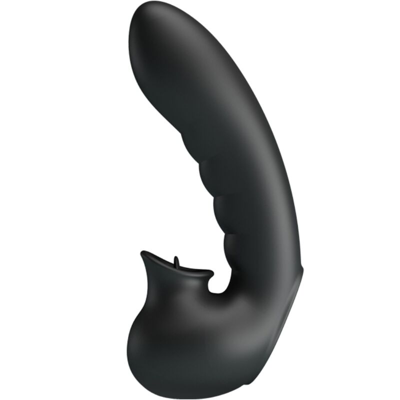 PRETTY LOVE - HOBGOBLIN TRILLENDE VINGERHOES 12 TRILLINGEN + CLITORISSTIMULATOR ZWART