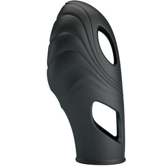 PRETTY LOVE - LICH SILICONEN VINGER VIBRATOR ZWART