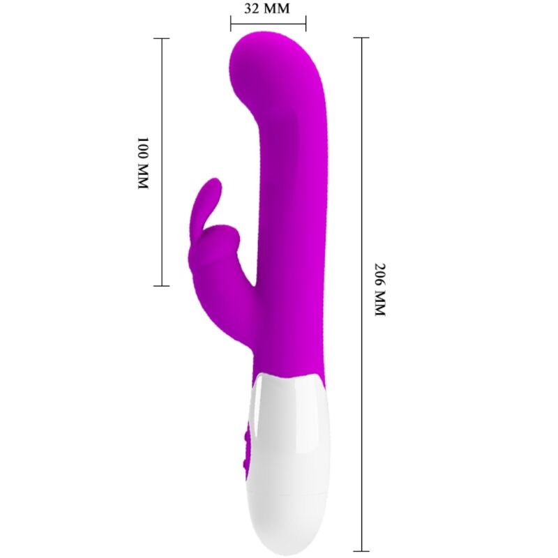 PRETTY LOVE - CENTAUR VIBRATOR RABBIT 30 TRILLINGMODI PAARS