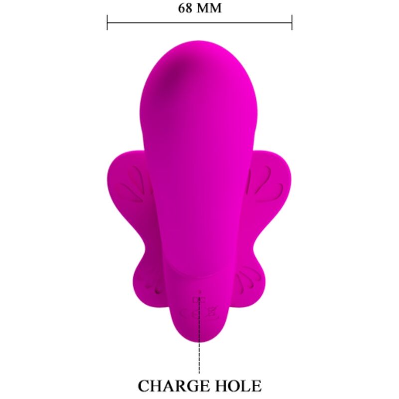 PRETTY LOVE - VALERIE DUBBELE STRAP-ON VIBRATOR 12 TRILLINGEN PAARS