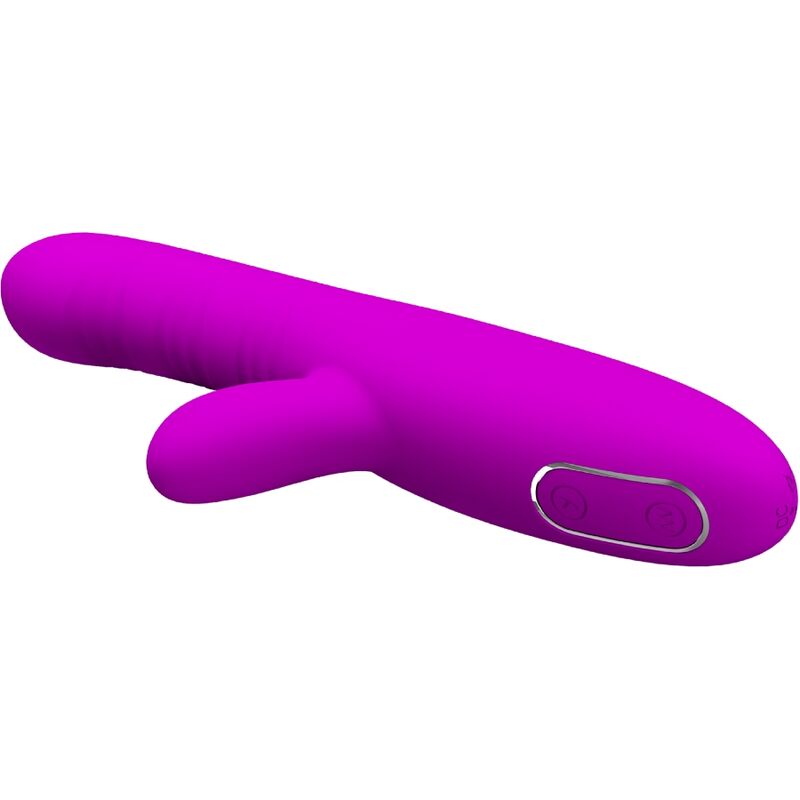 PRETTY LOVE - ANGELIQUE MULTIFUNCTIONELE VIBRATOR + CLITORISSTIMULATOR PAARS