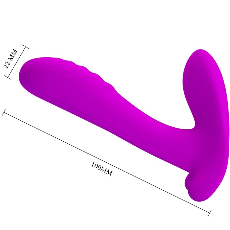 PRETTY LOVE - MASSAGER & VIBRATOR 12 TRILLINGEN AFSTANDSBEDIENING PAARS