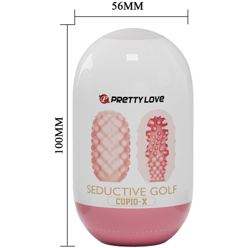 PRETTY LOVE - CUPID X MANNEN MASTURBATOR ROZE