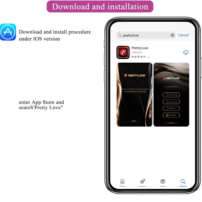 PRETTY LOVE - FRANZ MASSAGEAPPARAAT EN VIBRATOR GRATIS APP PAARS