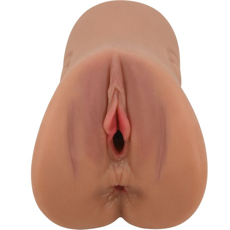 CRAZY BULL - SCHITTERENDE VAGINA EN ANUS ONTWERP MET EEN HART VAN VLEES