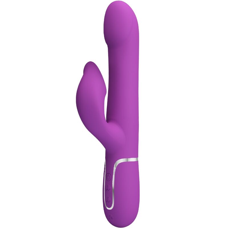 PRETTY LOVE - 4-IN-1 MULTIFUNCTIONELE VIBRATOR & STIMULATOR PAARS