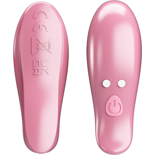 PRETTY LOVE - CAILEY NIPPLE CLAMPS 10 VIBRATIES AFSTANDSBEDIENING ROZE