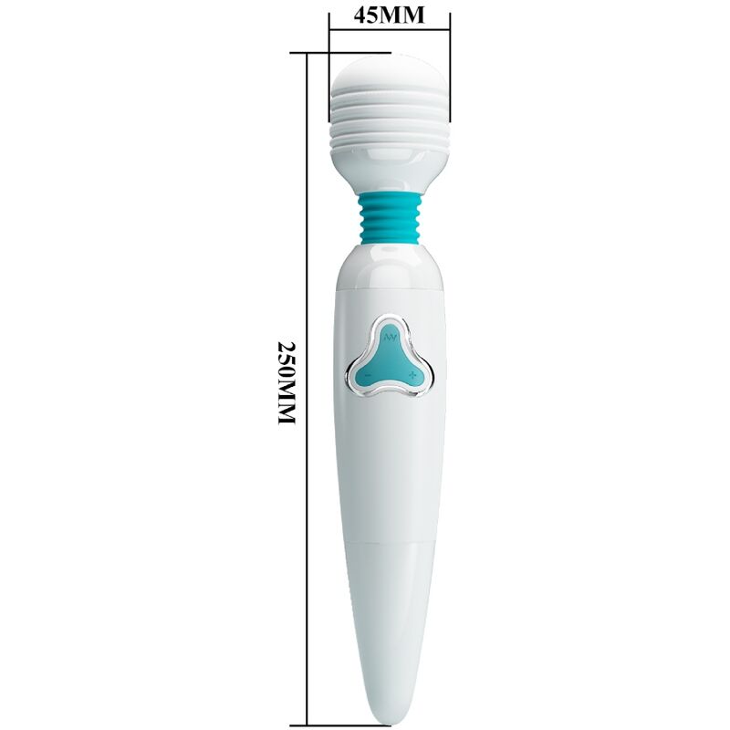 PRETTY LOVE - CLOUD WAND VIBRATOR 7 TRILLINGEN WIT