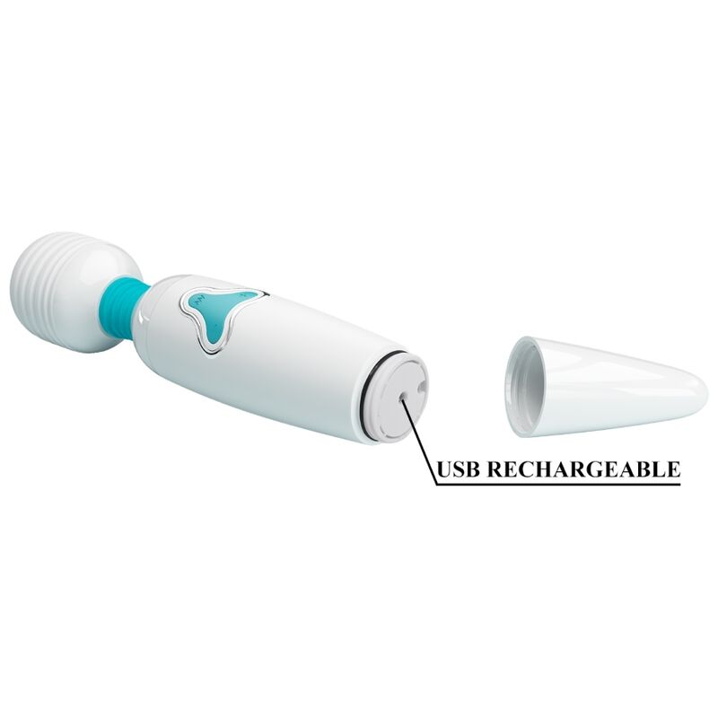 PRETTY LOVE - CLOUD WAND VIBRATOR 7 TRILLINGEN WIT