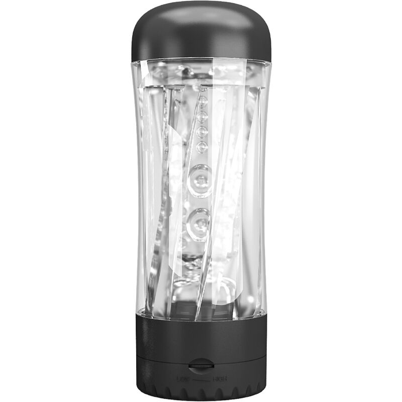 PRETTY LOVE - TAMARA MALE MASTURBATOR MULTI-SPEED VIBRATOR ZWART