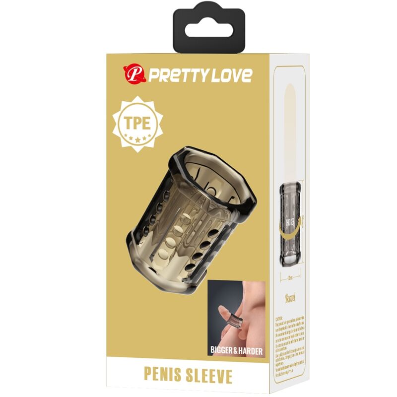 PRETTY LOVE - RONAEL PENISSLEEVE SUPER REKBAAR TRANSPARANT