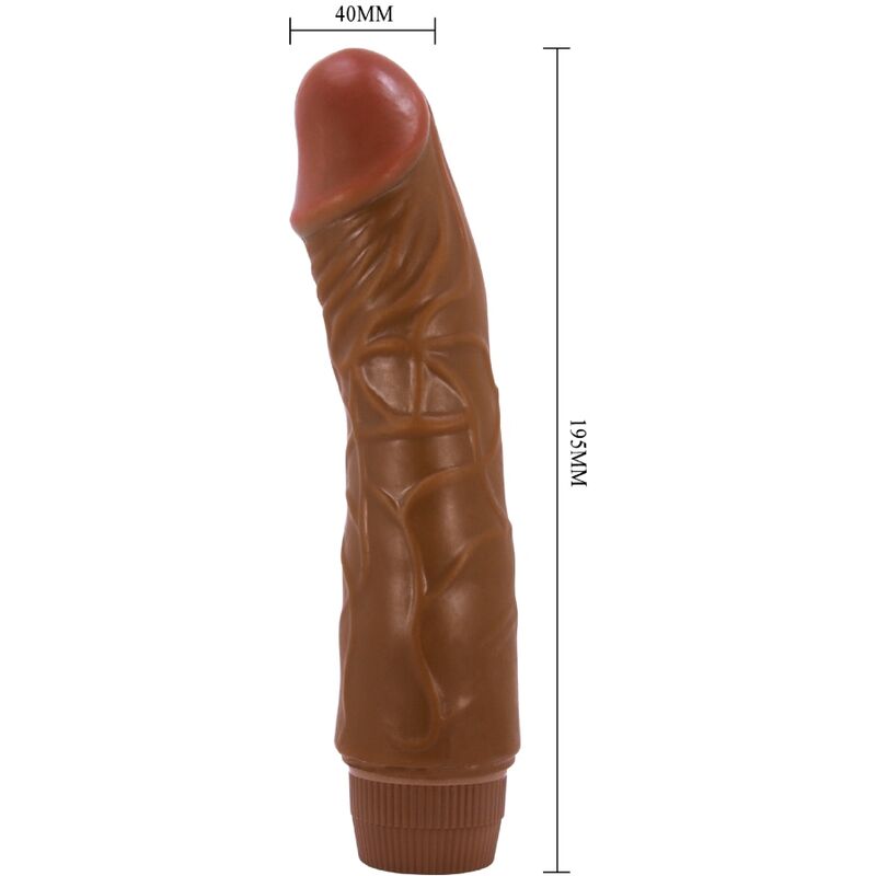 BAILE - JEFF REALISTISCHE VIBRATOR 19,5 CM MULAT