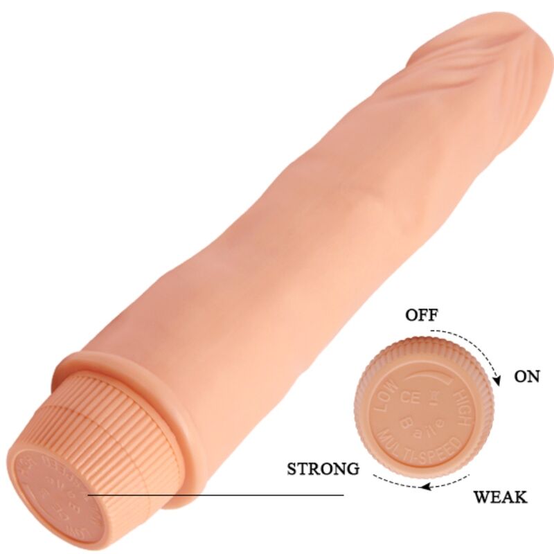 BAILE - REALISTISCHE DWERGVIBRATOR 21 CM HUIDSKLEUR