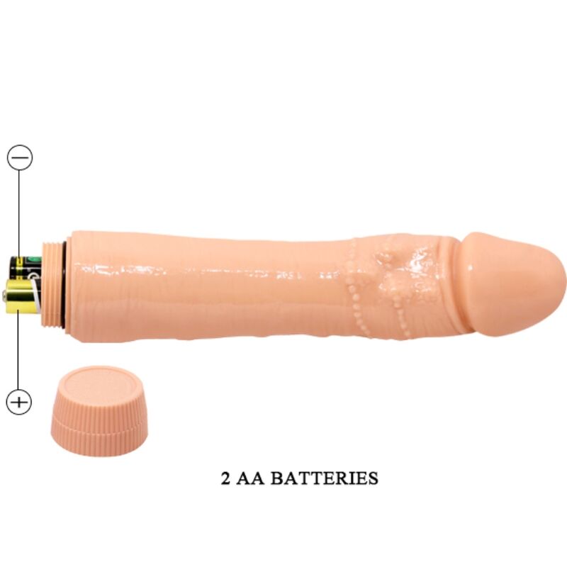 BAILE - DYBBUK REALISTISCHE VIBRATOR 24 CM HUIDSKLEURIG