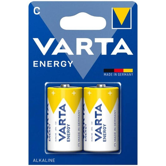 VARTA - ENERGY ALKALINE BATTERIJ C LR14 BLISTER*2