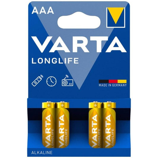 VARTA - LONGLIFE ALKALINE AAA BATTERIJ LR03 BLISTER*4