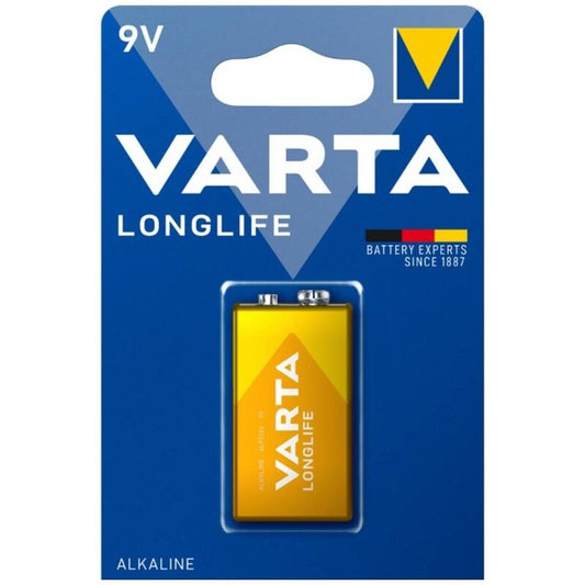VARTA - LONGLIFE ALKALINE BATTERIJ 9V LR61 BLISTER*1